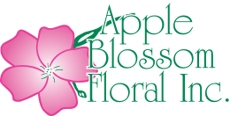Apple Blossom Floral Logo